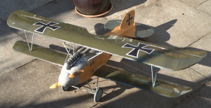 Albatross biplane model