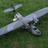 partially completed model on lawn 20140525