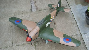 Hawker Hurricane 1:12 scale model.