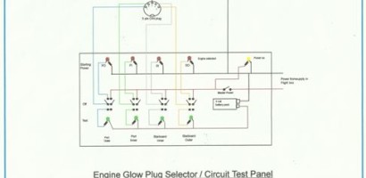lancaster glow plug selector and circuit test panel wiring 20140527