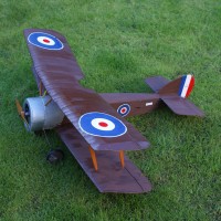 completed model on lawn 20140525
