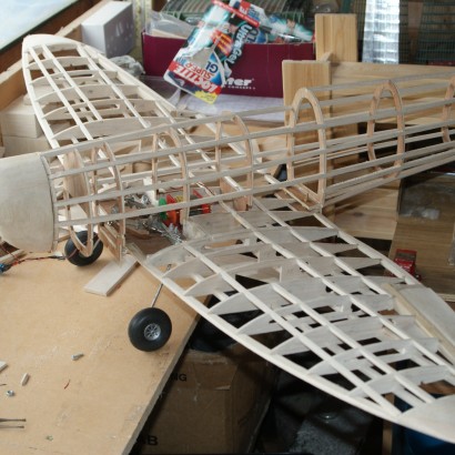 framework for wings and fuselage 20140525