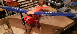 Model of a Verville Air Coach aeroplane.